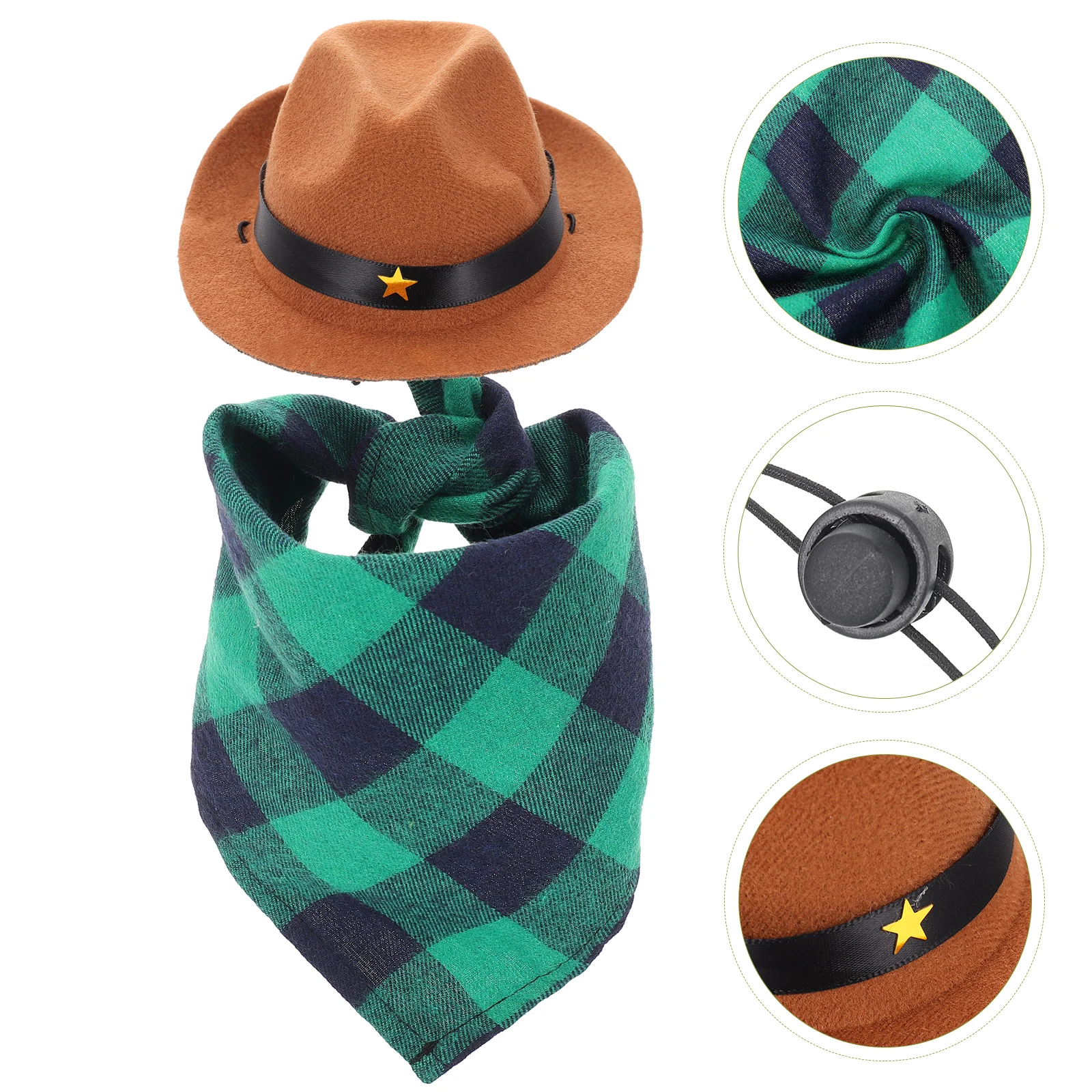 

Pet Hat Dog Cat Bandana for Suite Bandanas Hats Small Dogs Polyester Child Decoration