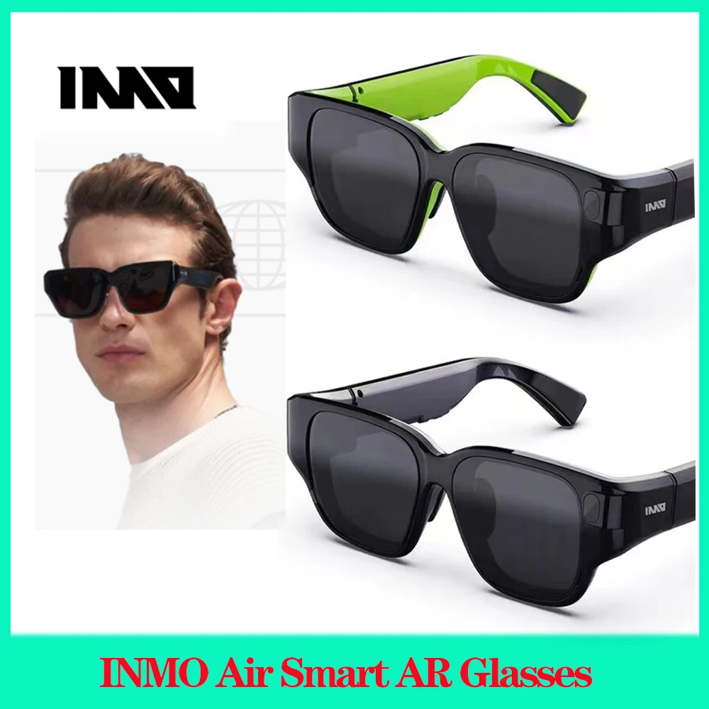 

INMO Air Smart AR Glasses Portable HD Full Color Virtual Reality Air Glasses Sun Glasses for Phone Ccomputer Wireless AR Glasses