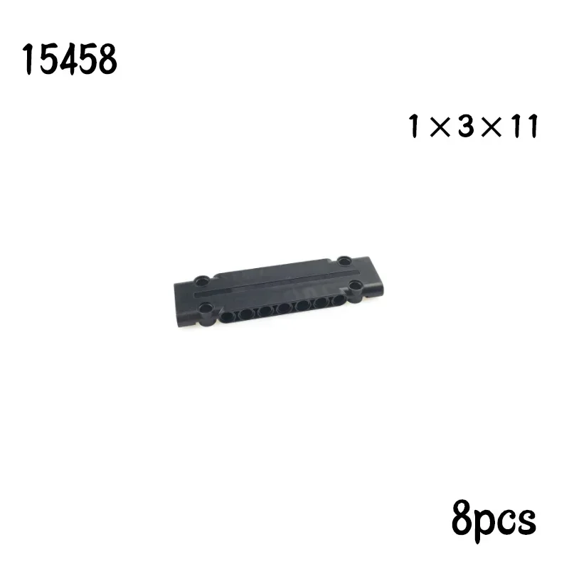 تجميع لوحة الجسيمات 1x5x11 1X3X11 لوحة مكعبات البناء الميكانيكية أجزاء السيارة الفنية 64782 15458 ألعاب الطوب للأطفال