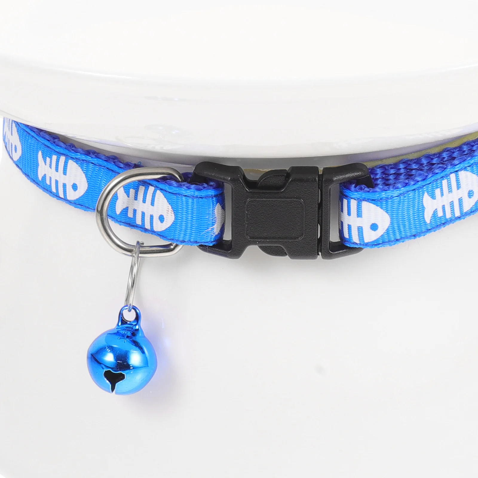 

Ceramic Elevated Cat Food Bowl Raised Shallow Feeding Dish Smooth Surface Pet Feeding Tool Cat Water and Food Bowl