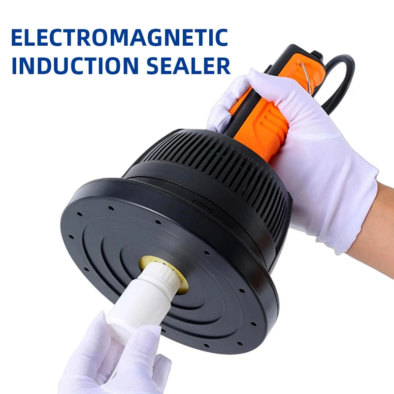 130MM Electromagnetic Induction Sealing Machine Plastic Bottle Cap Induction Sealer Aluminum Foil Packaging Sealer Machine