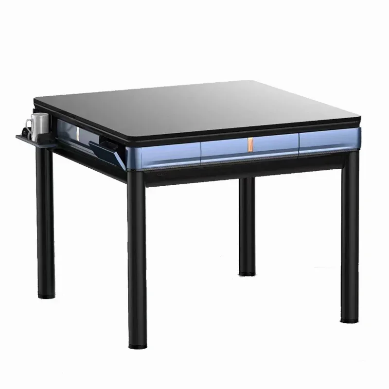 Four People Position Gambling Game Dinner Table Electric Mahjong Table Multicolor Optional Multifunction Mahjong Table