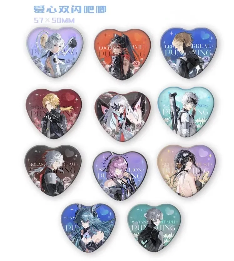 

Игра PUNISHING: GRAY RAVEN, Lee Watanabe, Lamia Wanshi, Lucia Roland, значок, лазерный билет, акриловая карта, шикиси, мультяшный косплей