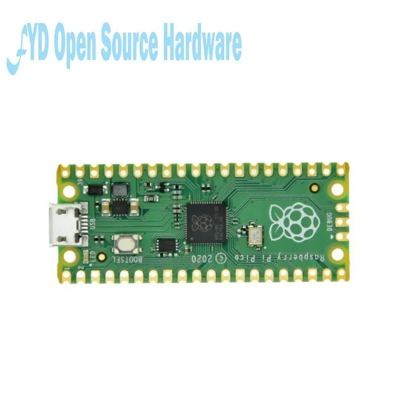 Raspberry Pi Pico or Pico W With Wireless WiFi Module Dual-Core ARM Cortex MO+RP2040 Microcontroller Development Board