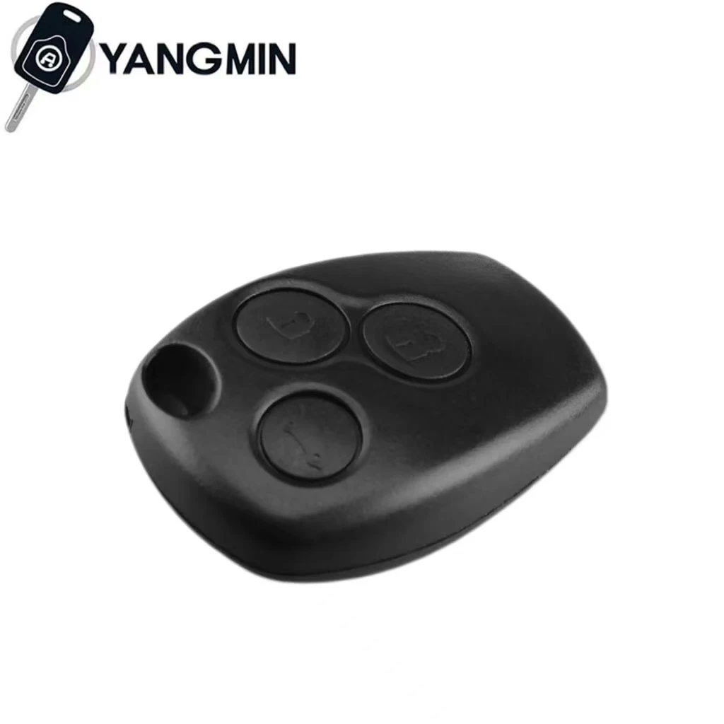 YANGMIN Casing Cangkang Kunci Jarak Jauh untuk Renault Megane Modus Espace Laguna Duster Logan DACIA Sandero Fluence Clio Kangoo 2 Tombol