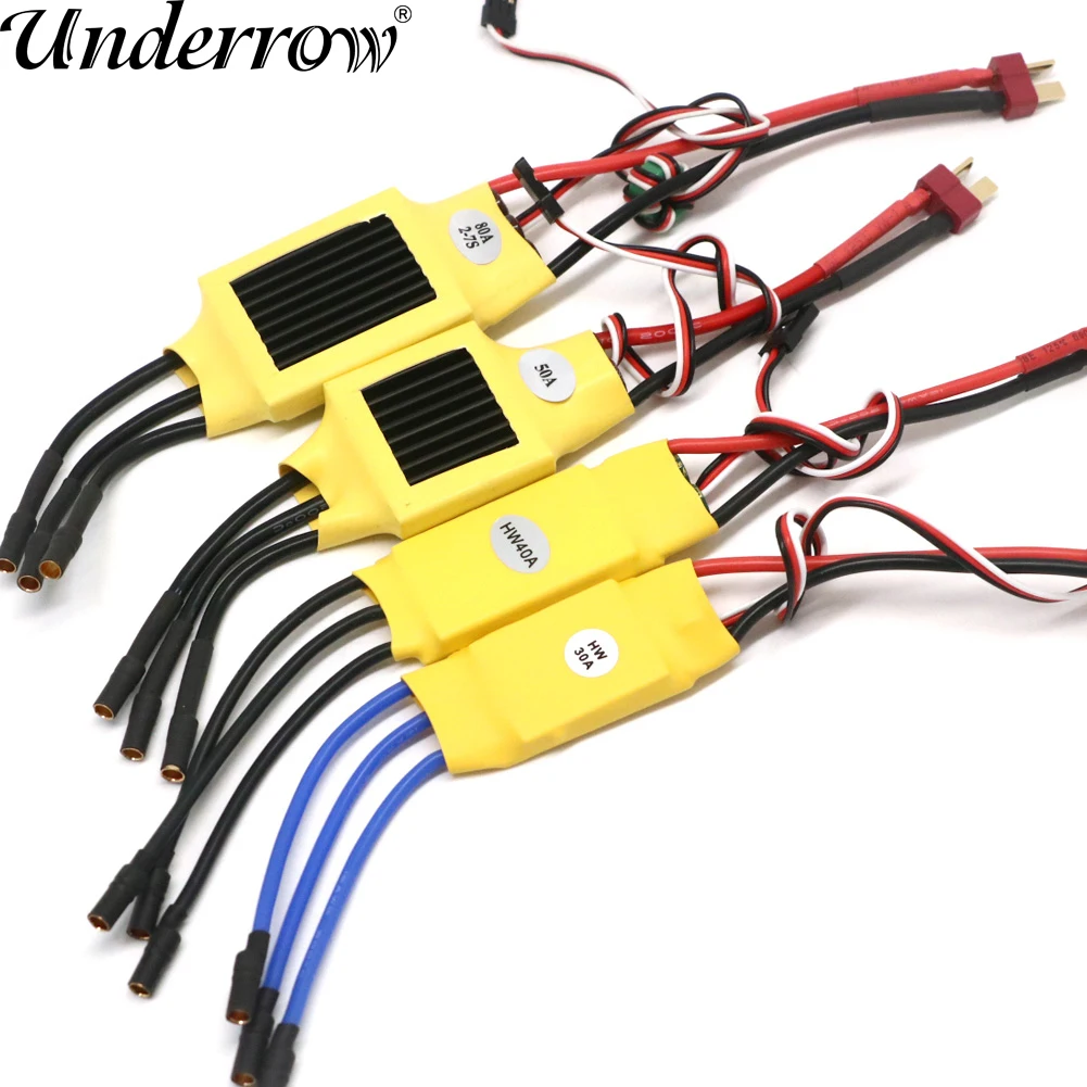 XXD 10A 30A 40A 50A 80A motore Brushless ESC per modello di Drone Quadcopter aereo RC