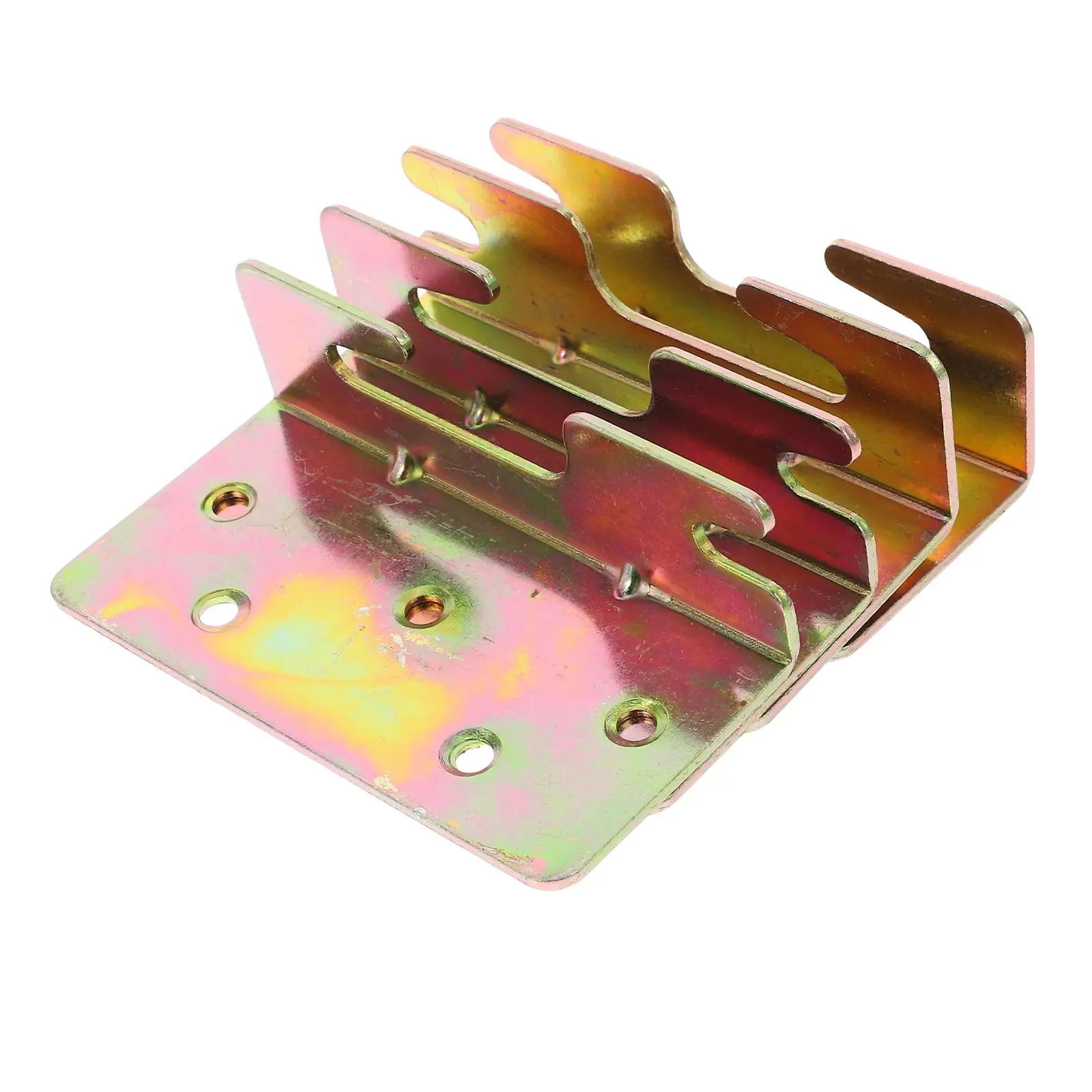 

4 Pcs Bed Connector Frames Slat Accessories Hooks Hardware Rail Board Bracket Furniture Versatile Application Easy