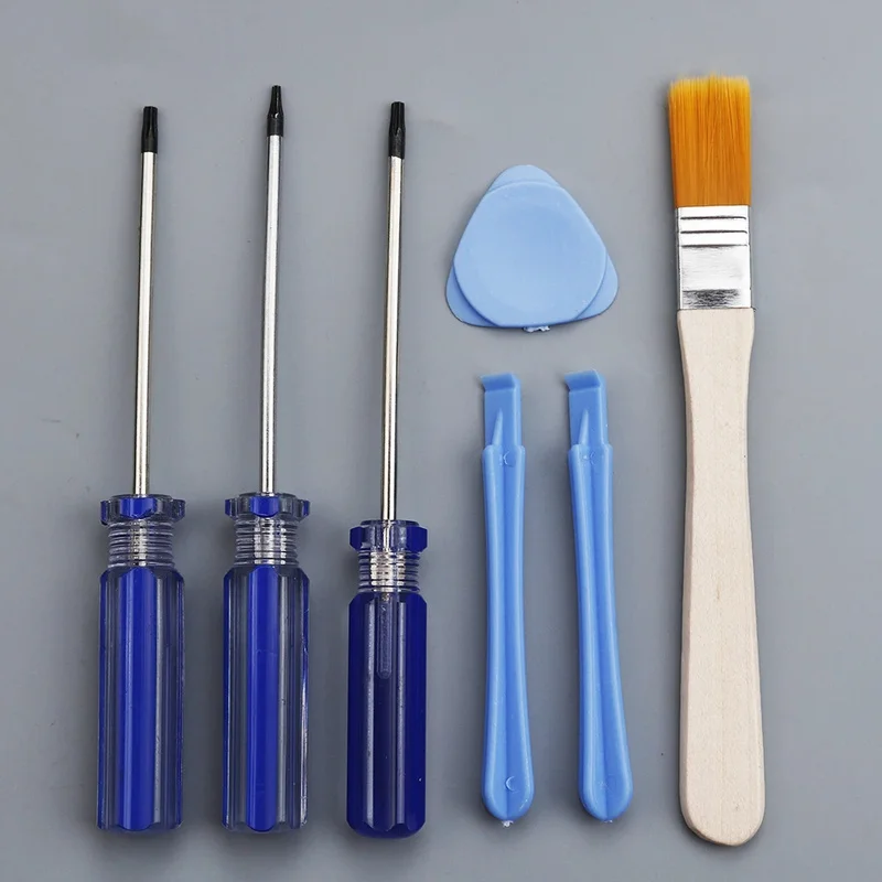 7 For Xbox One 360 PS3 PS4 PS5 Series Screw Driver Torx T6 T8 T10 Security Screwdriver Tamperproof Hole Repairing Opening Tool