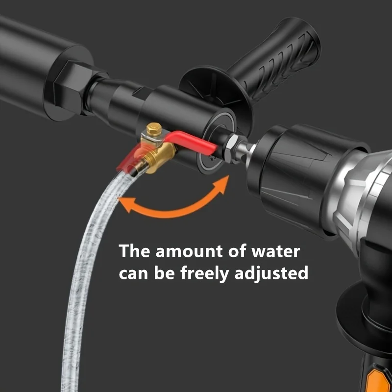 محول المطرقة الكهربائية SDS-PLUS/SQUARE محول لقمة المثقاب - جهاز حقن المياه مع قضيب، ساق ملولبة M22 للمقابض