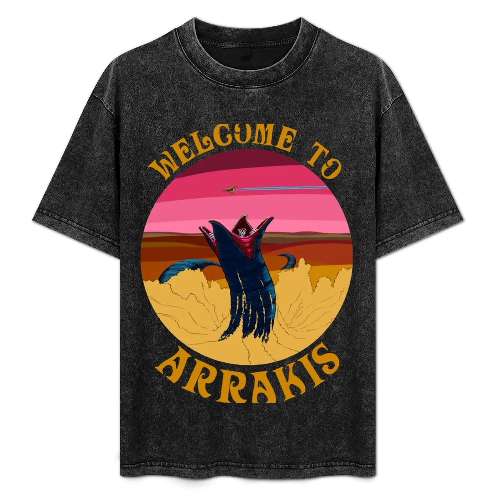 

Welcom to Arrakis T-Shirt Large Size Casual Short Sleeve Top
