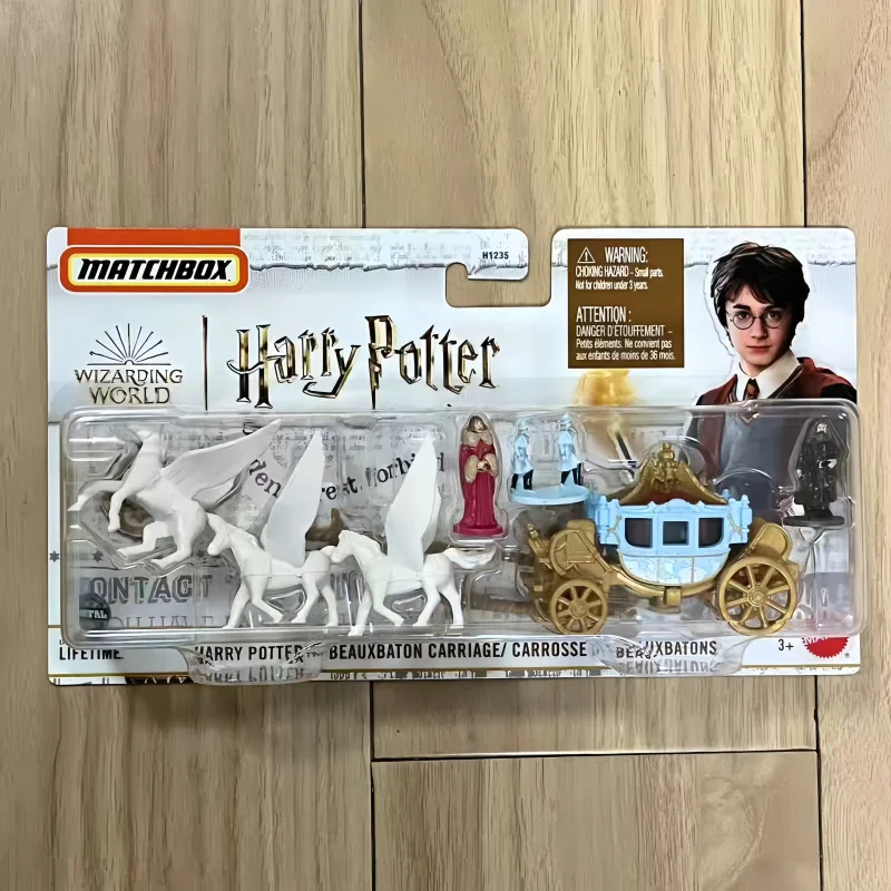 Oryginalny zestaw Matchbox Hitch&Haul Serise Harry Potter Trailer Jeep Forest Trailer Jeep Desert Trailer Ford Beach Trailer Surprise Toy