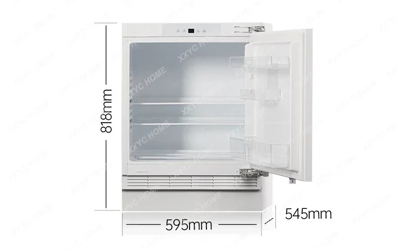 X-S Undercounter fully embedded refrigerator hidden cabinet horizontal freezer refrigerated and frozen short HG