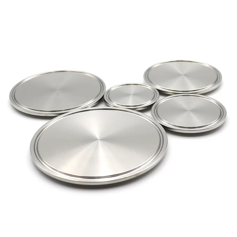 

NEW Tri Clamp SS304 Stainless Steel Sanitary Solid End Cap Tube Blind Blank Homebrew Ferrule OD 25.4 50.5 64 77.5 119mm