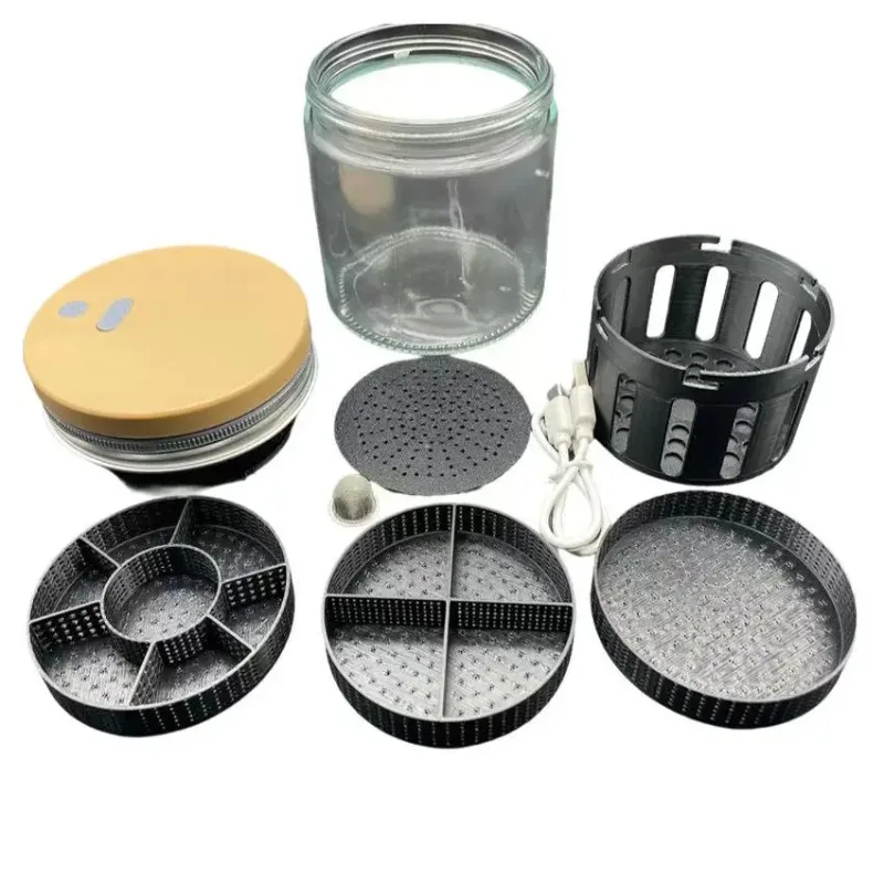 3D Printing Micro Meter Washing Machine, Oil Washing Machine, Silent and Oil-Free Professional Meter Repair Tool