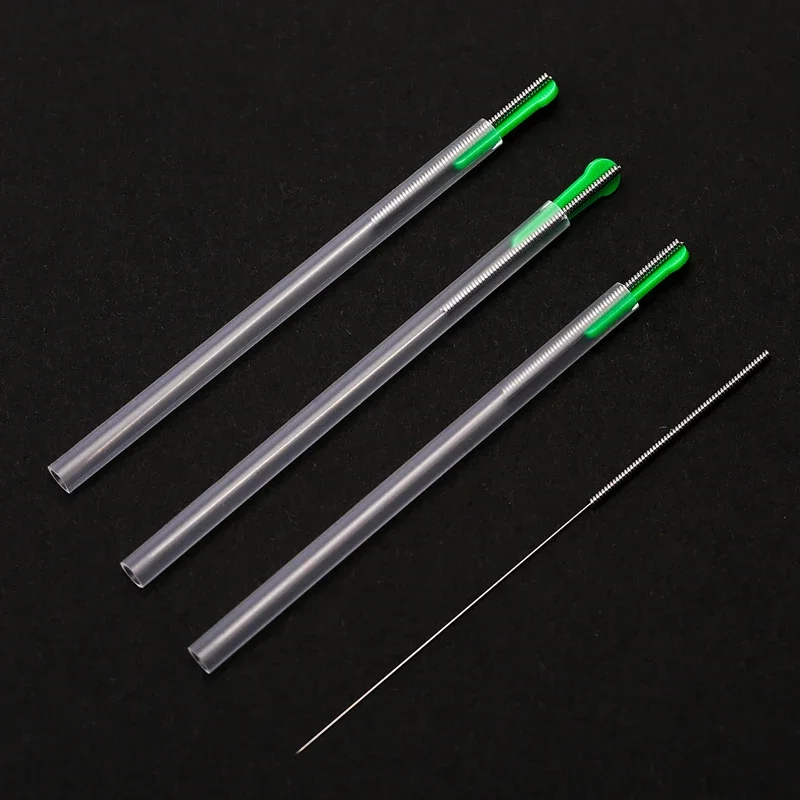 NEW 100pcs/box Zhongyan Taihe Acupuncture Needle Disposable Beauty Massage One Needle One Tube Health Care