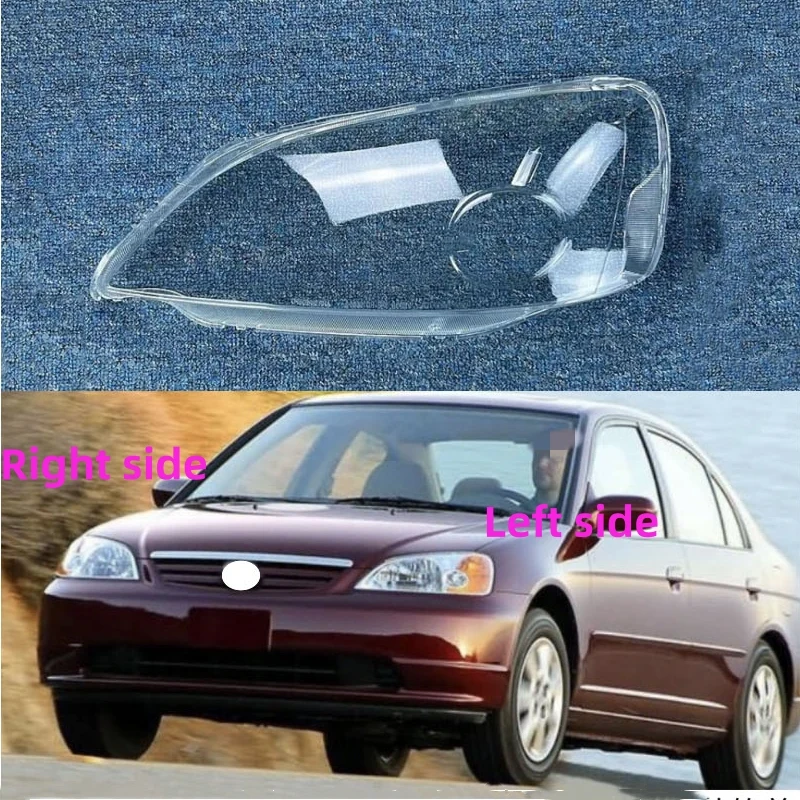 

For Honda Civic 2001 2002 2003 Car Headlight Shell Replacement Headlight Cover Headlamp Lens Headlight Glass