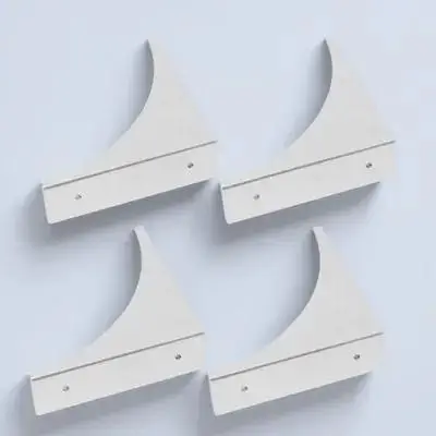 4 قطعة واقيات الزوايا النحاسية حامي الأثاث مصدات الزوايا المعدنية العتيقة حافة حارس السلامة لخزانة الطاولة