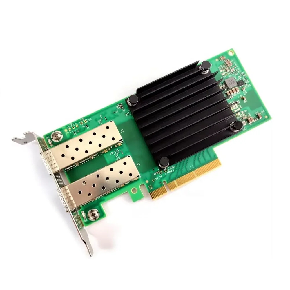 

Mellanox MCX512A-ACAT 25G Dual Port Network Interface Card with ConnectX-5 EN Adapter SFP Wireless USB Wired External"
