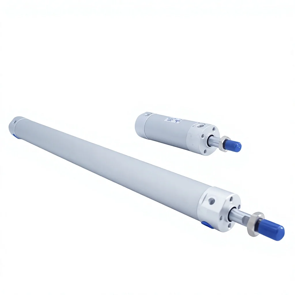 GOGOATC Round Cylinder 25mm Bore 175/200/225/250/275mm Stroke CG1BN Rubber Bumper / CG1BA air Cushion Telescopic Cylinder