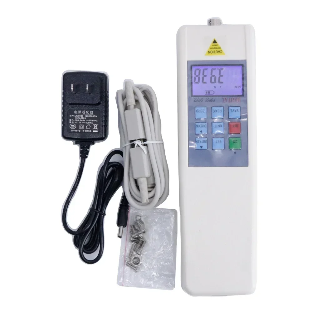 

2025 HF-10K Digital Force Tester Push and Pull Force Gauge Dynamometer Force Gauge 10KN 2200LB