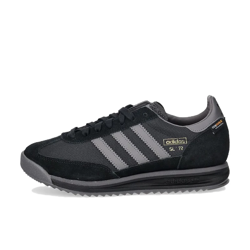 Adidas genuine clover SL72 new men's black and gray casual shoes KK3643