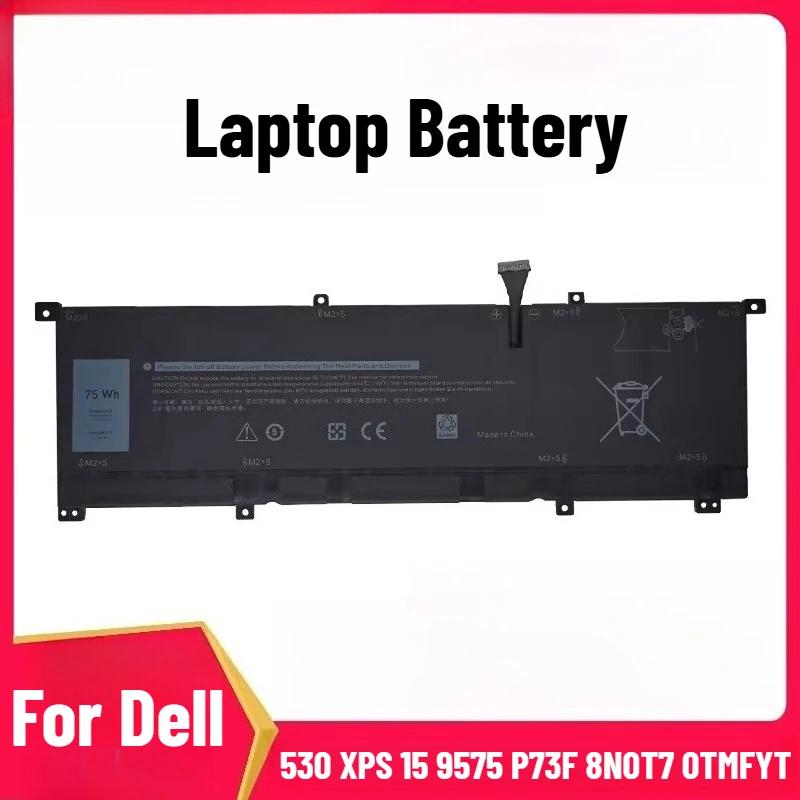 

Новая батарея для ноутбука Dell Precision 5530 XPS 15 9575 P73F 8N0T7 0TMFYT