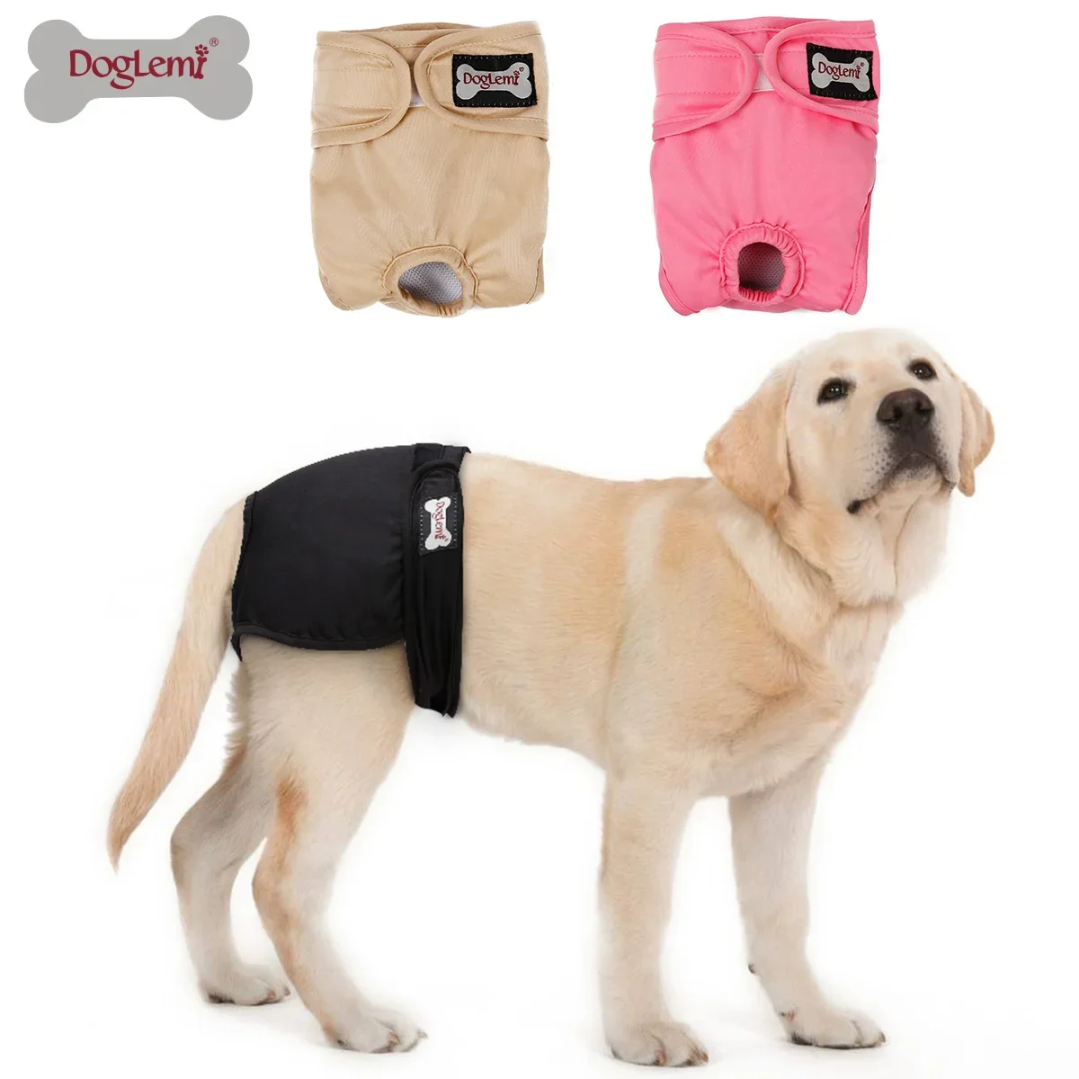 

S-XL Pet Dogs Girl Underwear Dog Physiological Period Sanitary Underwear for Prevent Harassment Diapers Washable Dog Accessories