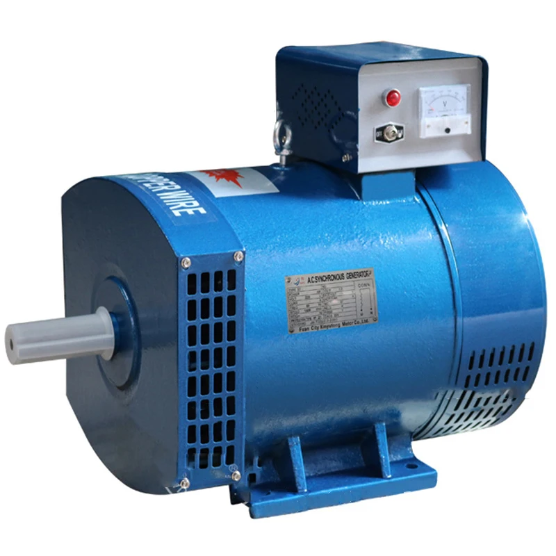 

10KW Single/Three-Phase Generator Alternator For Diesel 220V/380V 50Hz 1500rpm All-Copper Welding and power