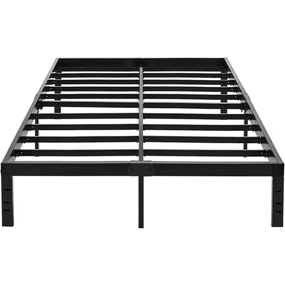 Bed Frame High Max 1000 Pound Heavy Duty Metal Platform for Boys Girls Kids No Box Spring Needed