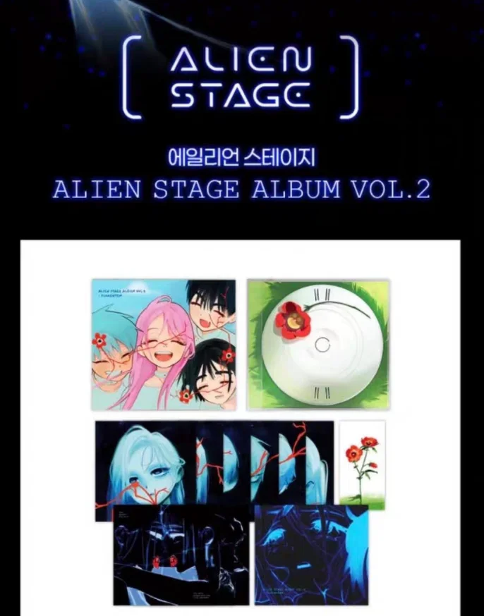 

Alien Stage Album volume.2 VIVINOS official original merchandise pre sale