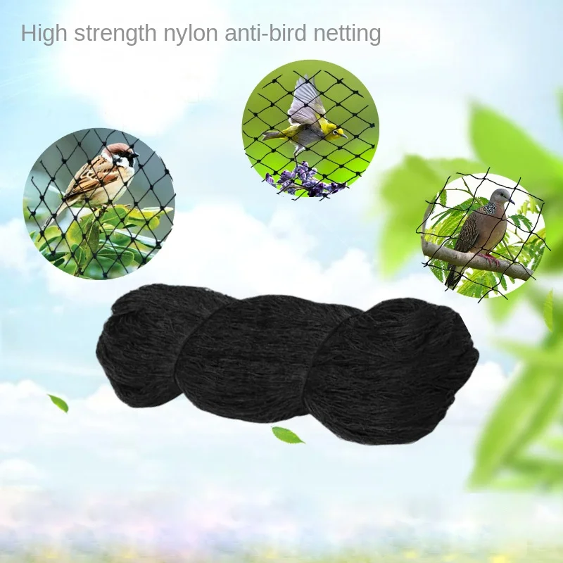 

Anti-Trammel Net Block Trammel Net Pond Net Orchard Airport Protective Net Black Nylon Anti-Trammel Net
