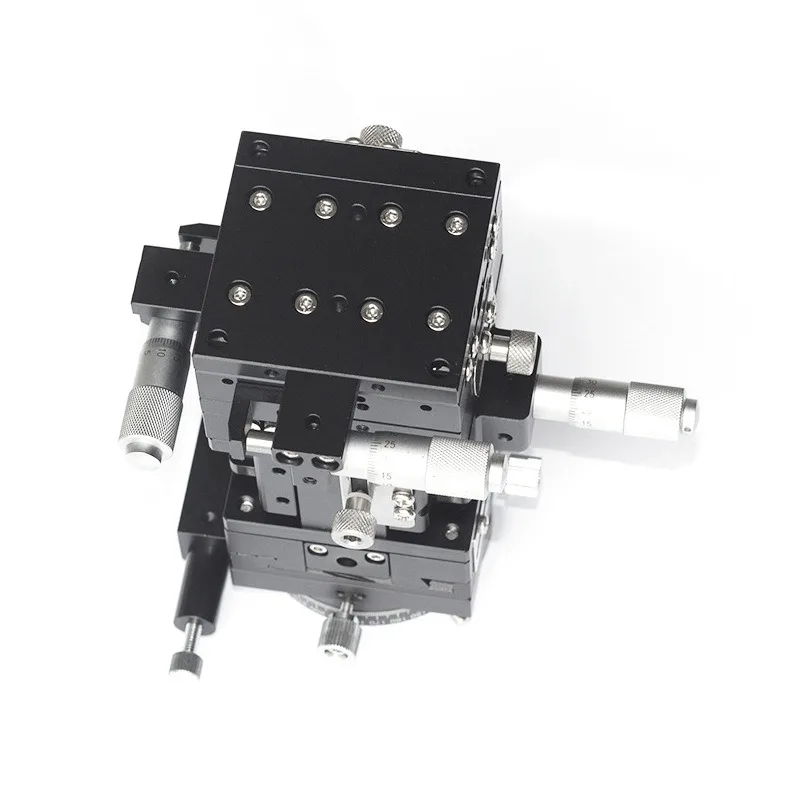 

5-axis manual trim slide XY lifting arc rotating platform