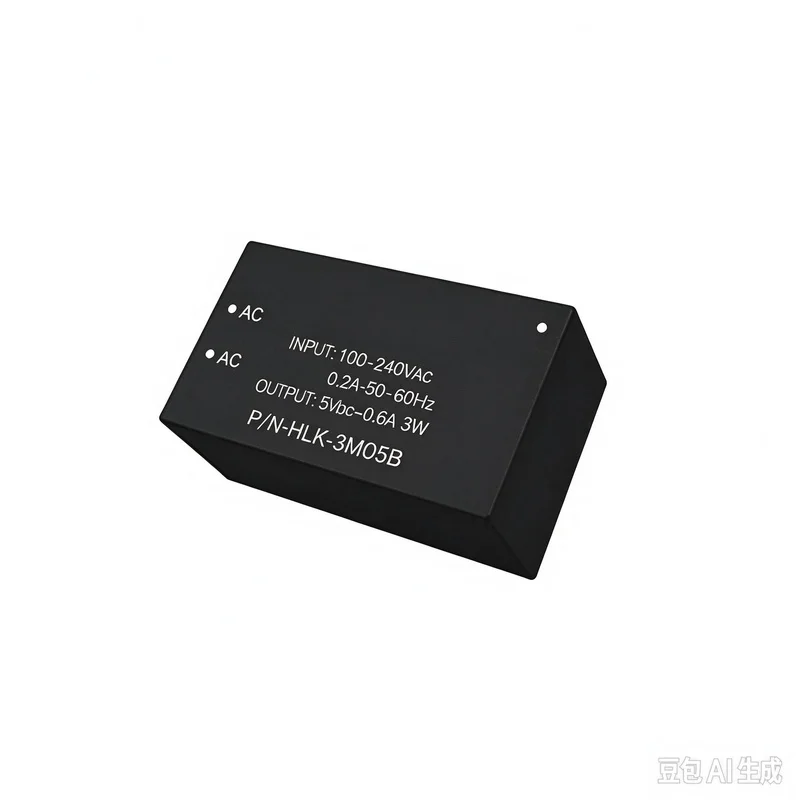 For 5pcs HLK-3M Series Isolated AC-DC Step-Down Power Module 3M03B 3M05B 3M09B 3M12B 3M15B 3M24B