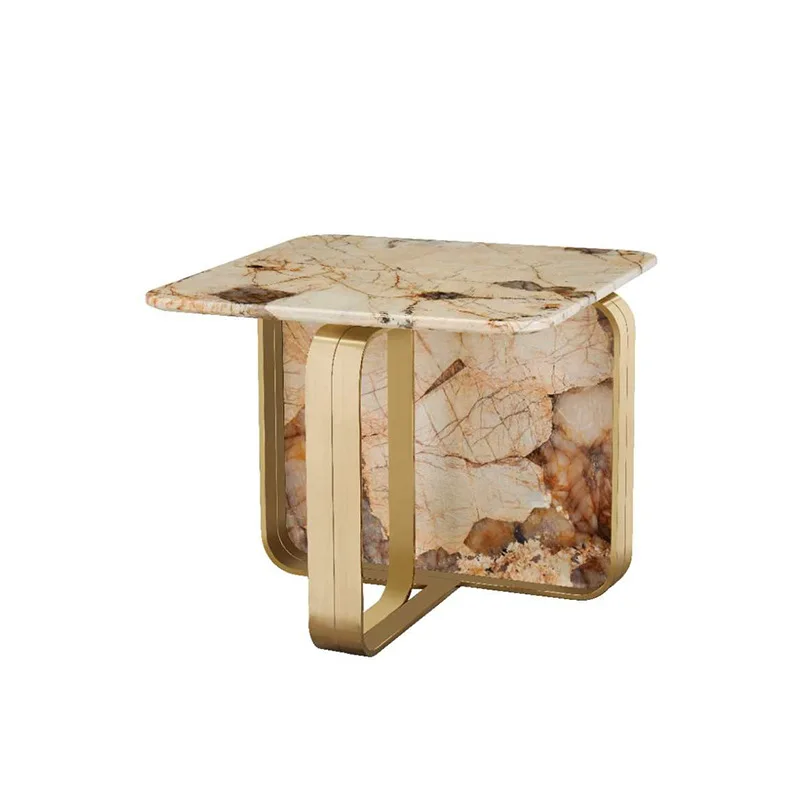 

Italian style, luxury stone, coffee table, corner table, telephone rack