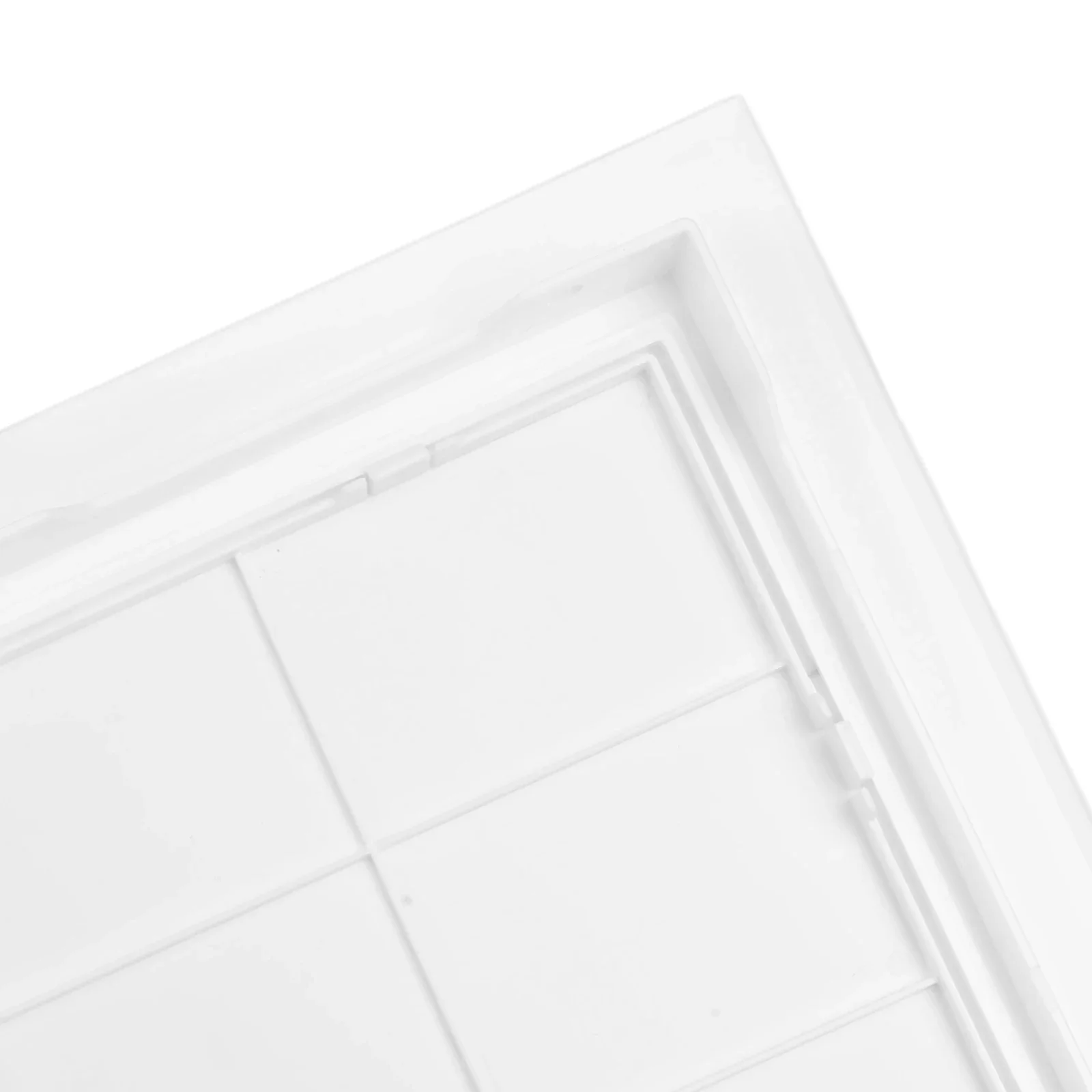 White Access Panel Door Removable Inspection Hole 25×30/30x30cm Cleaning Flap Maintenance Opening Wall Ceiling Hatch Cover