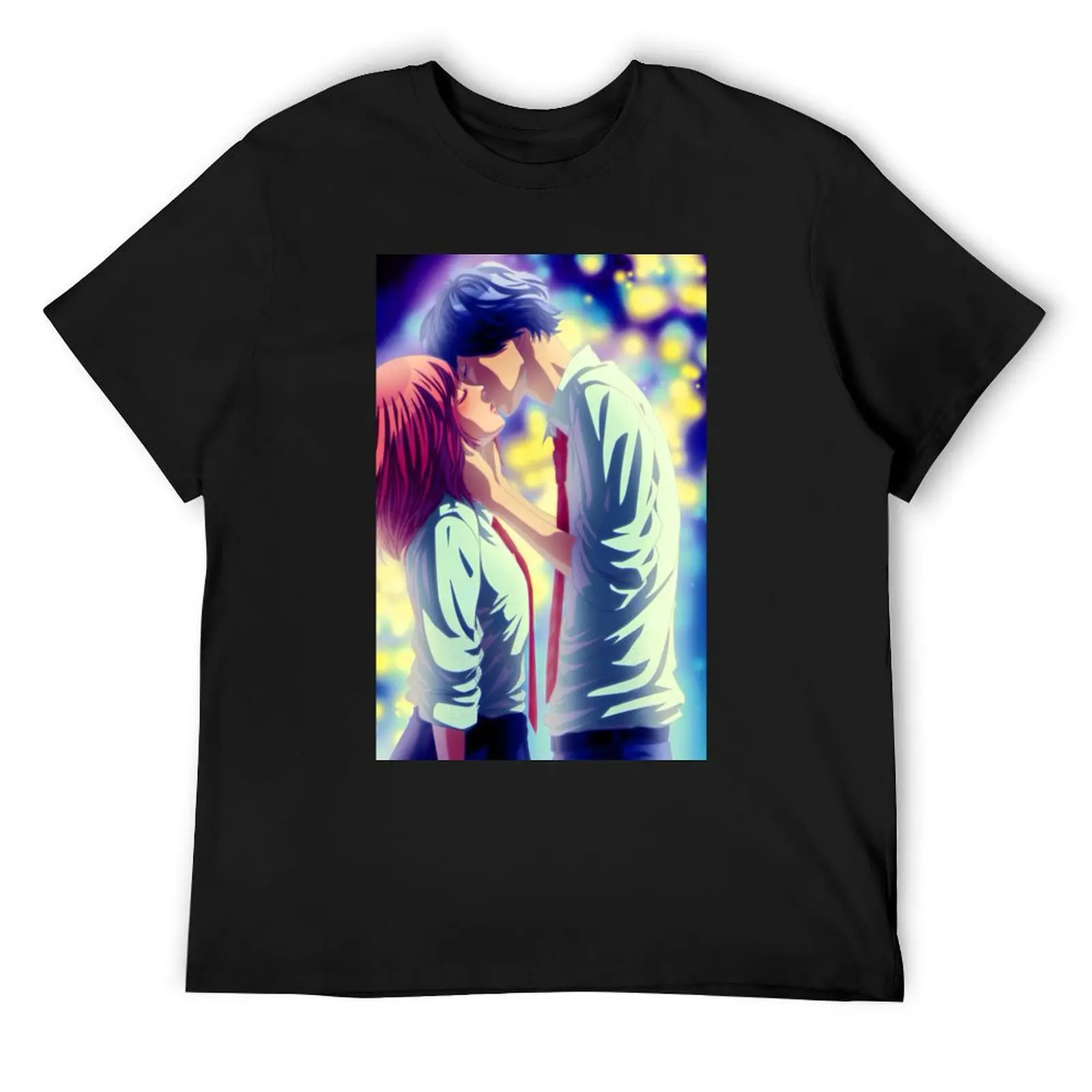 

Kou mabuchi Tshirt - futaba yoshioka Sticker -Ao Haru Ride Manga T-Shirt custom t shirt clothes for men