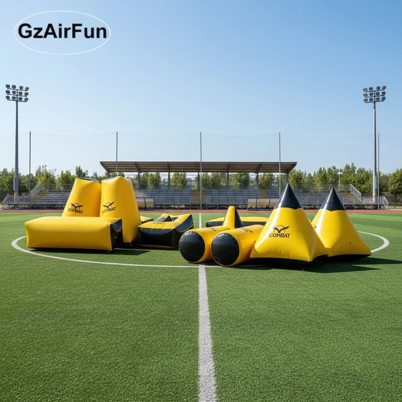 GZAIRFUN Paintball Archery Inflatable PVC Tag Air Bunker Barrier Shooting Game