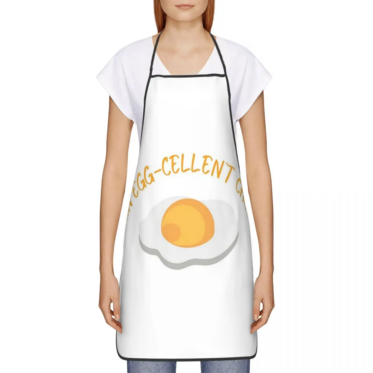 An Egg-delantales de Chef cellent, cocina de Chef, Tablier, babero impermeable, limpieza de cocina, Pinafore para mujeres y hombres, jardinería