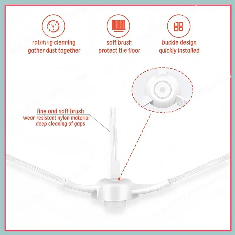 Xiaomi Mijia STYTJ02YM 액세서리 용 A26P Viomi V2 PRO V3 SE 진공 청소기 예비 부품 메인 사이드 브러시 필터 MVVC01-JG