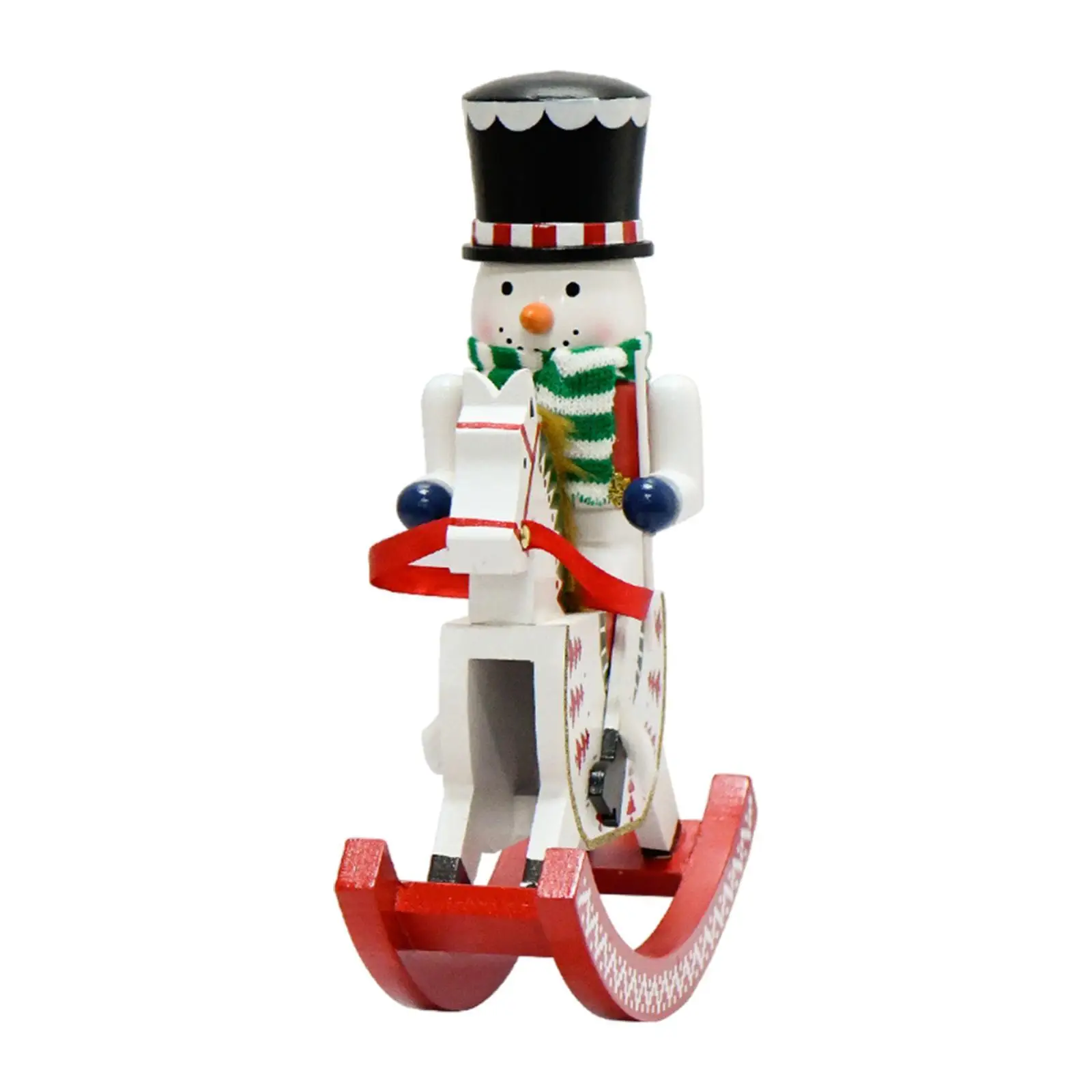 

Nutcrackers Rocking Horse Nutcracker Figurines for Bedroom Photo Props Shelf