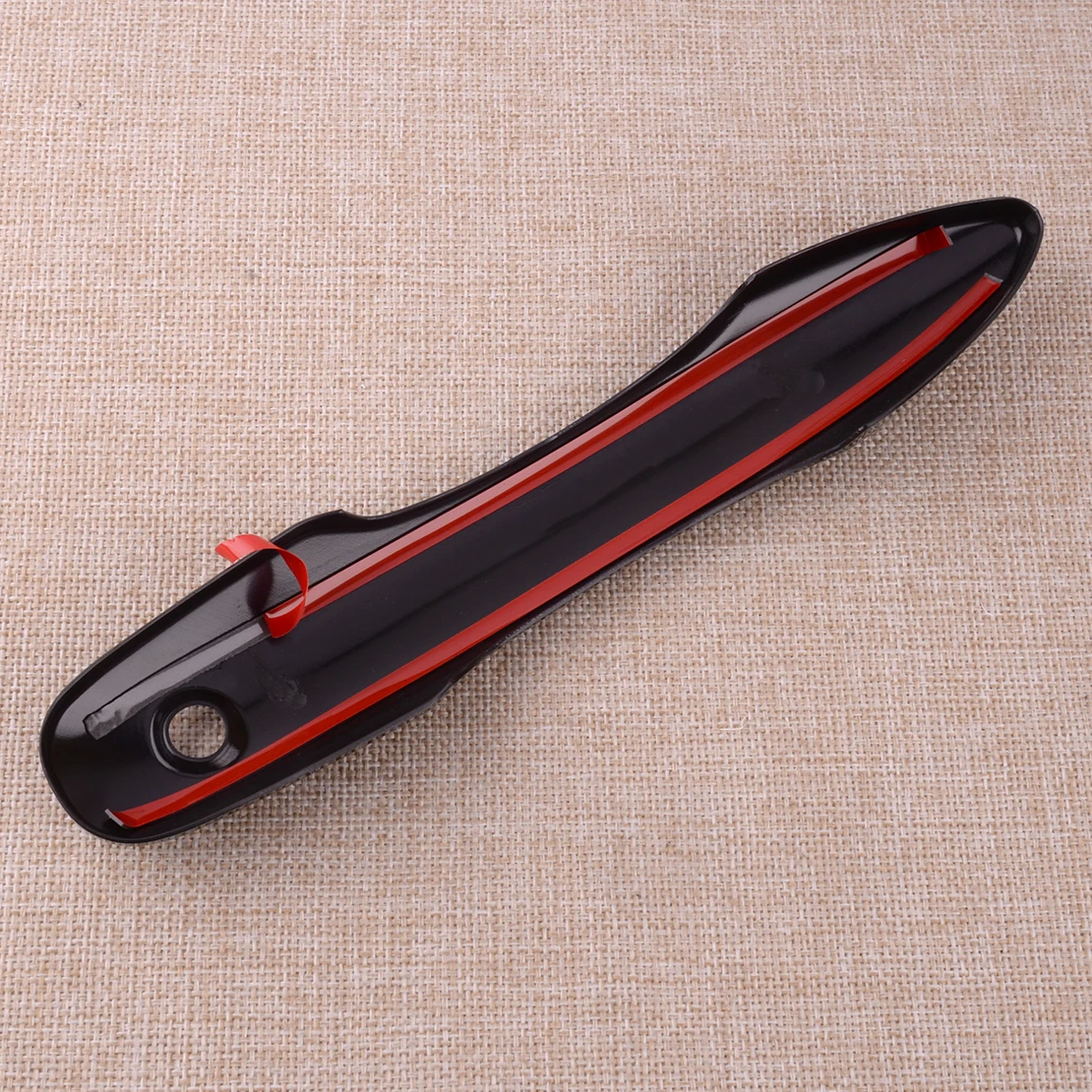 

1 Set Car Exterior Front Rear Left Right Door Handle Cover Trim ABS Fit for Toyota Corolla Sedan 2020 2021 2022 Glossy Black