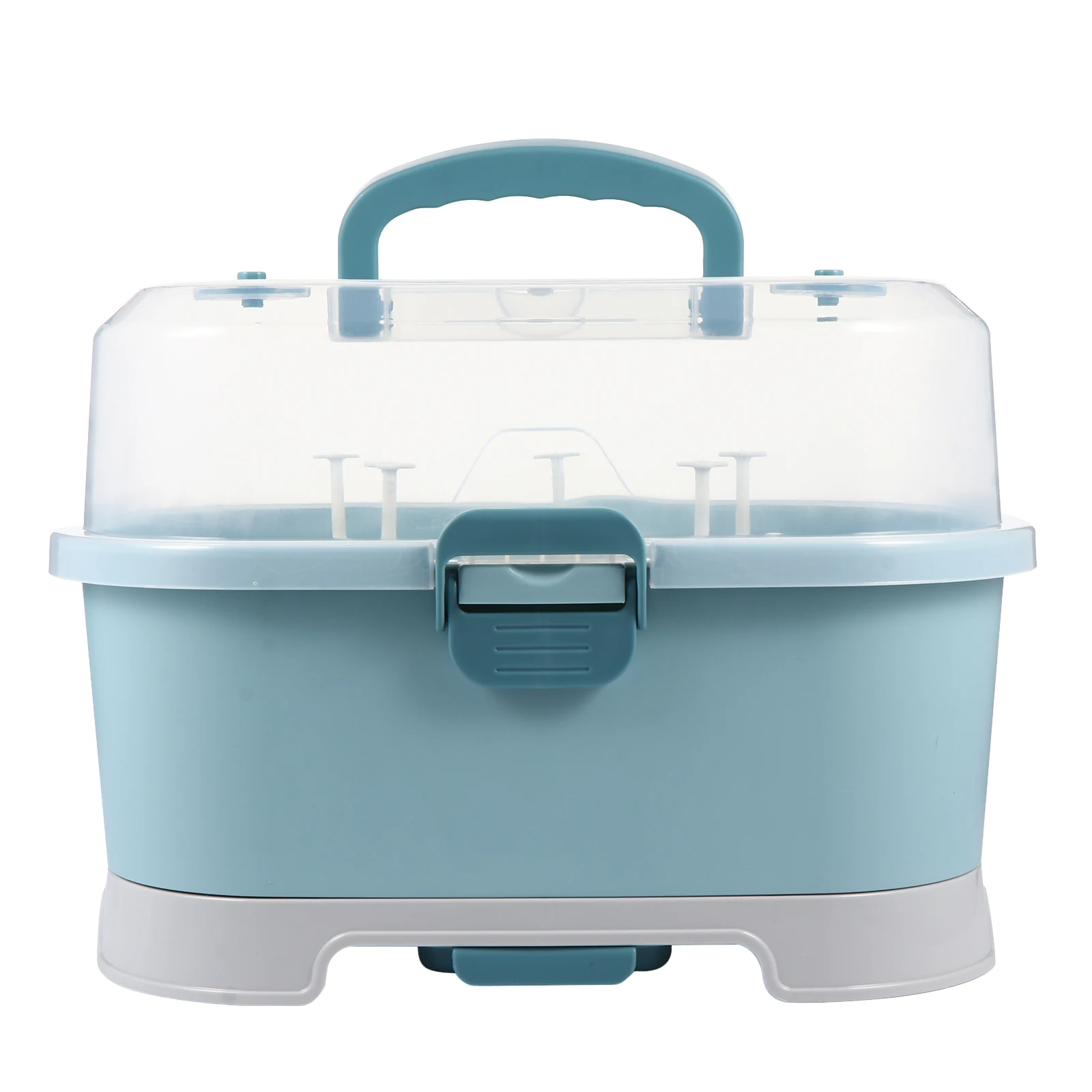 

Milk Bottle Case Storage Container Drying Rack Tray Holder Organizer Portable Travel Baby Bottle Box Infant Feeding Milk Powder