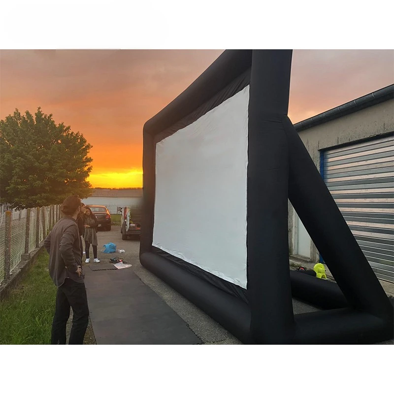 

Movie Screen Projection 6x4m(16.7x13.12ft) Portable Inflatable Screen Inflatable Cinema Tv Screen Outdoor