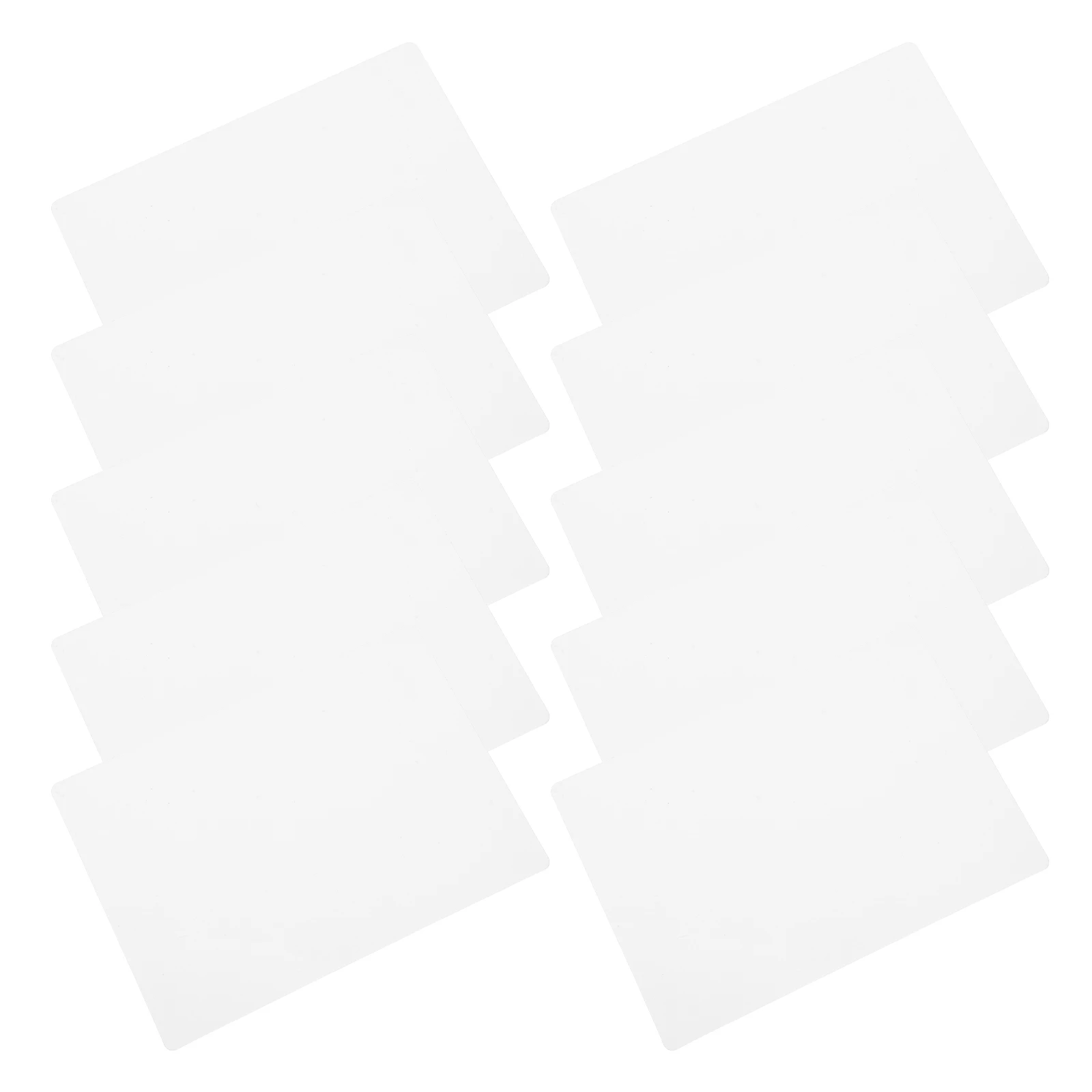 

10 Pcs Erasable Whiteboard Dry Erase Activity Boards Commercial Pvc Display Office