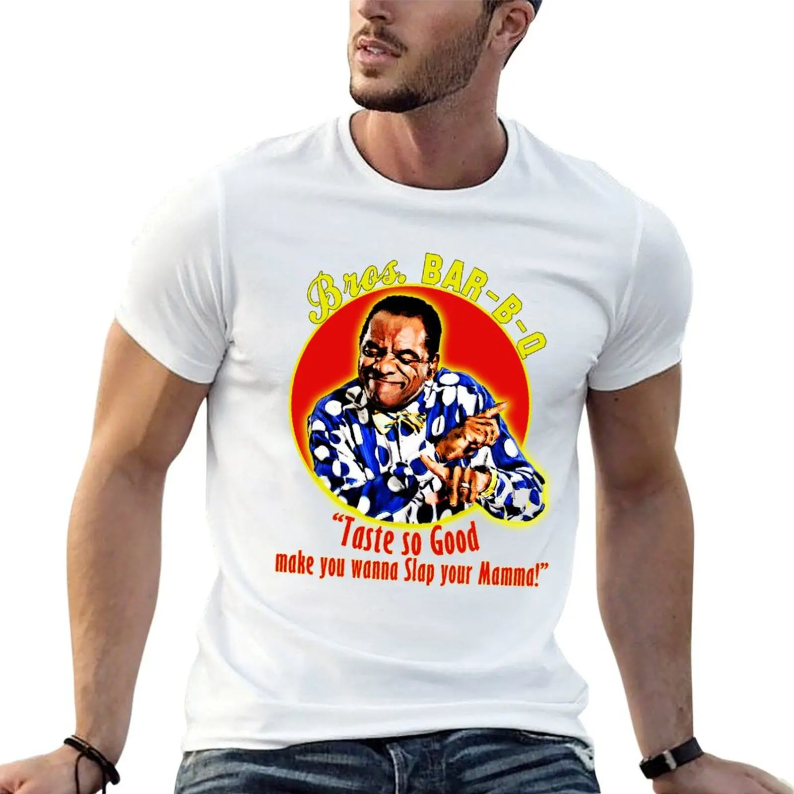Bros. Bar-B-Q friday after next T-Shirt Soft Casual Short Sleeve Cotton Tee