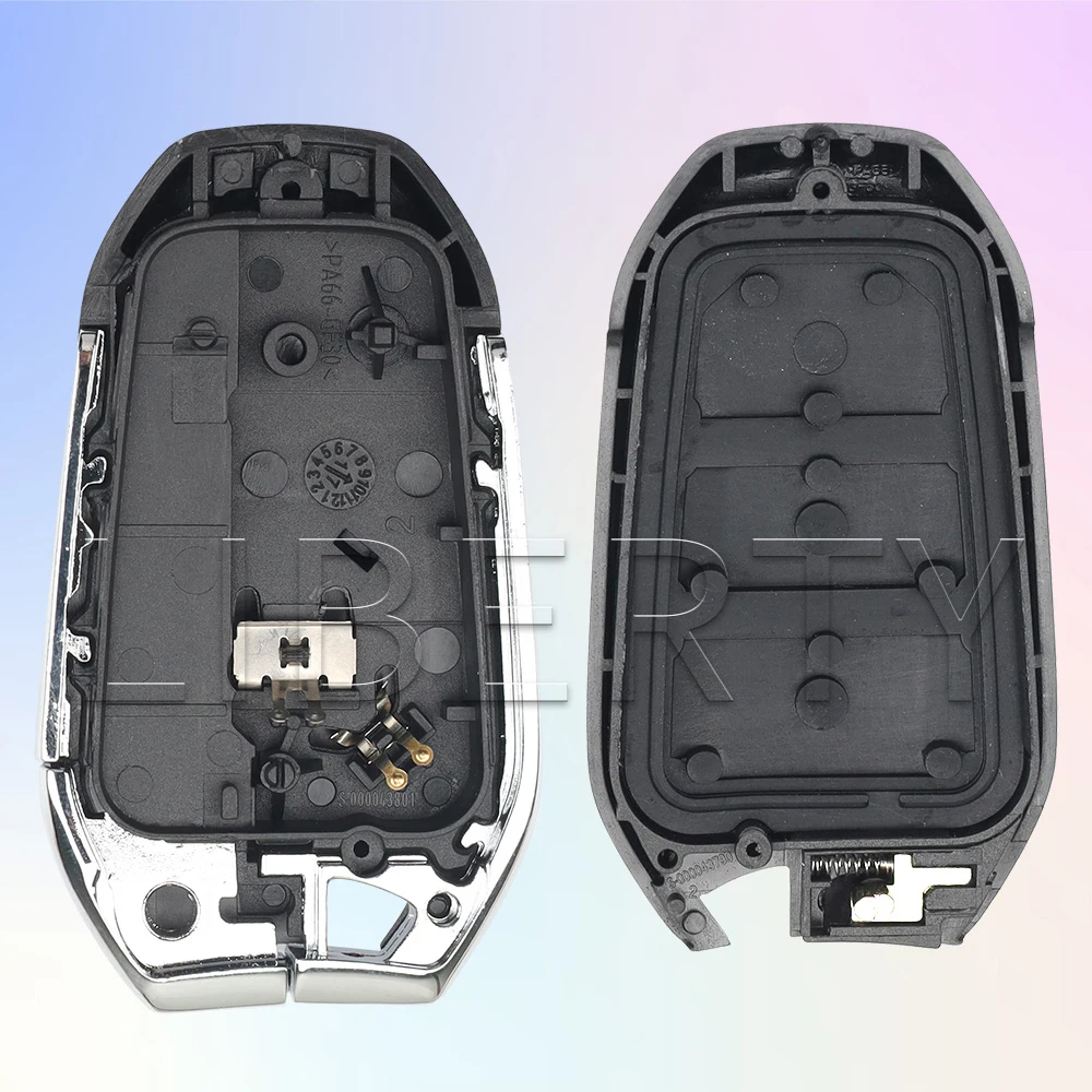 Liberty Proximity Smart Remote Card Key Fob 433MHZ 46/4A Chip For Peugeot 208 308 3008 508 5008 Citroen C4 C4L DS4 DS5 HU83/VA2
