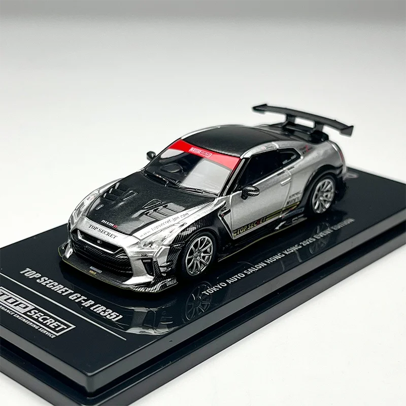INNO 1:64 Scale GTR-R35 Alloy Car Model Static Collection Decorated Holiday Gifts Toys Souvenir Gift