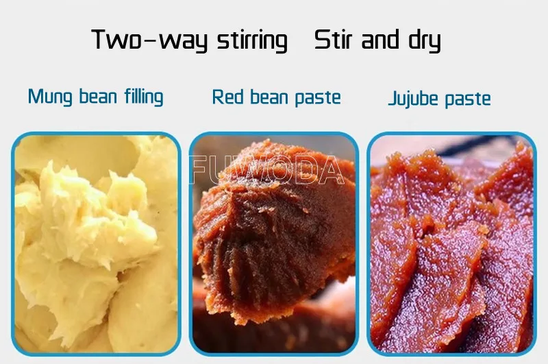 Stir-fry Machine Automatic Small Mixer Pot Boil jam Sauce Chili Sauce 220V Commercial Stuffing Machine