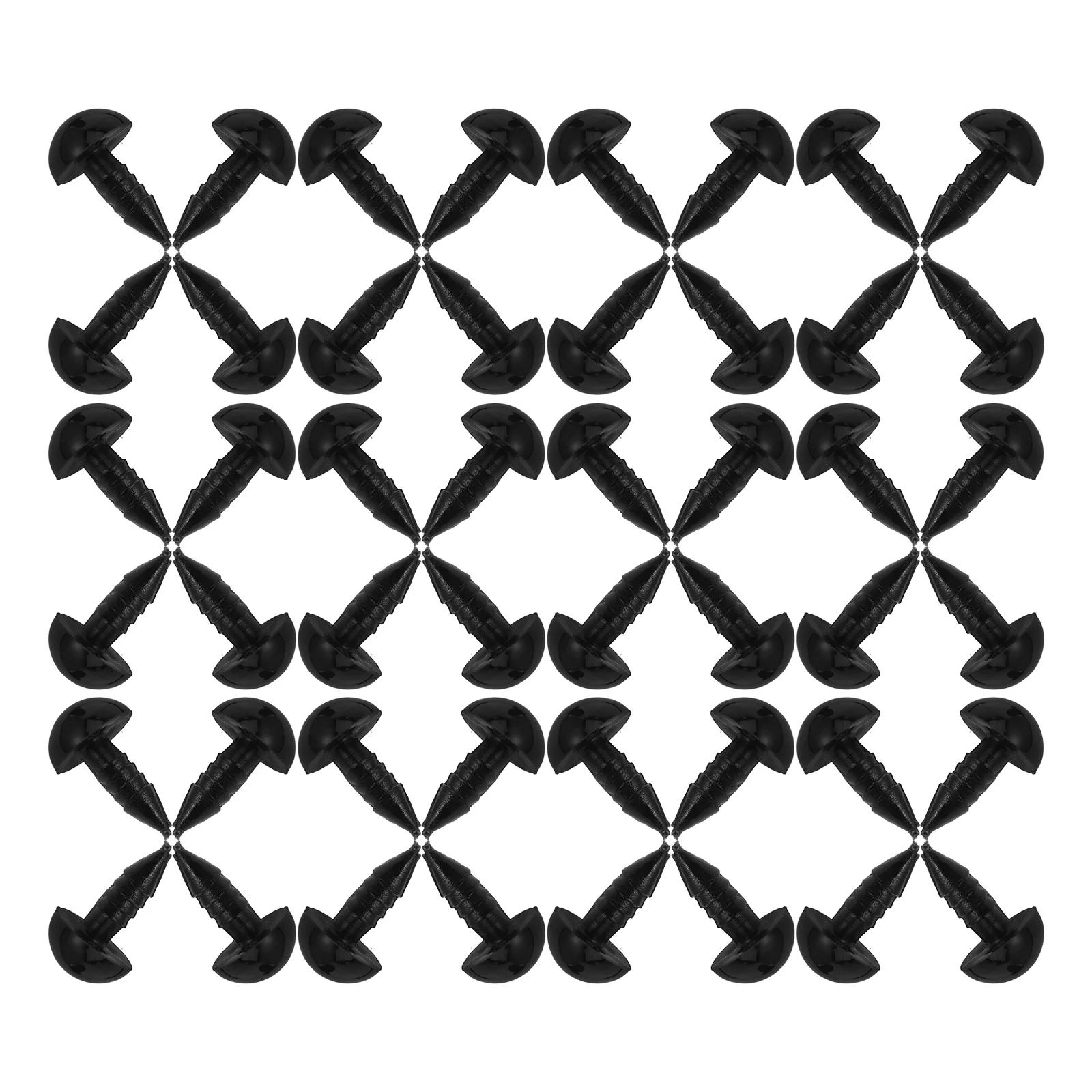 

Plastic Screw Black Diy Eyes For Crafts Projects Durable Safety Eyes Children Decoration Animal Art