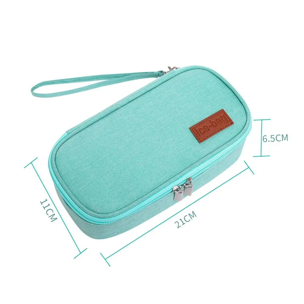 Oxford Thermal Insulated without Gel Insulin Cooling Bag Pill Protector Drug Freezer for Diabetes Medicla Cooler